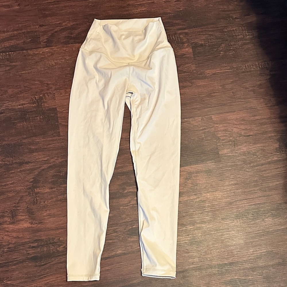 Born Primitive oatmeal colored leggings